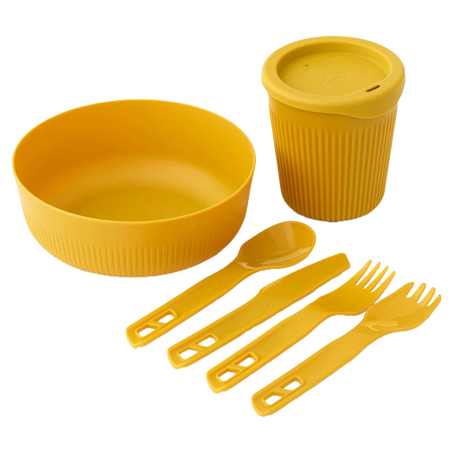 Sea To Summit - Passage Dinnerware Set 6P - Campinggeschirr-Set - Arrowwood Yellow