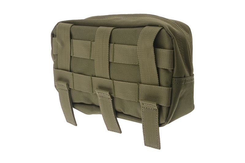 Mittlere horizontale Cargo-Tasche - Olive