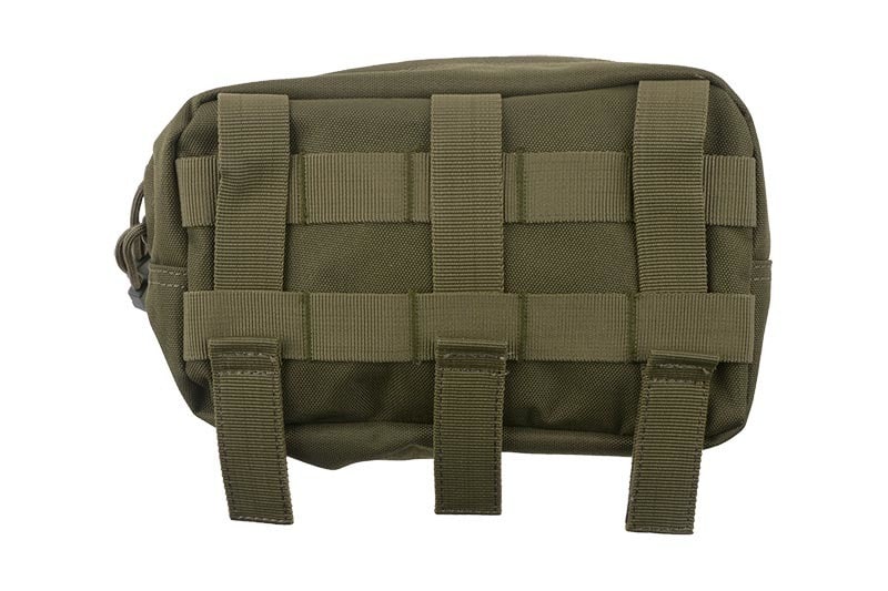 Mittlere horizontale Cargo-Tasche - Olive