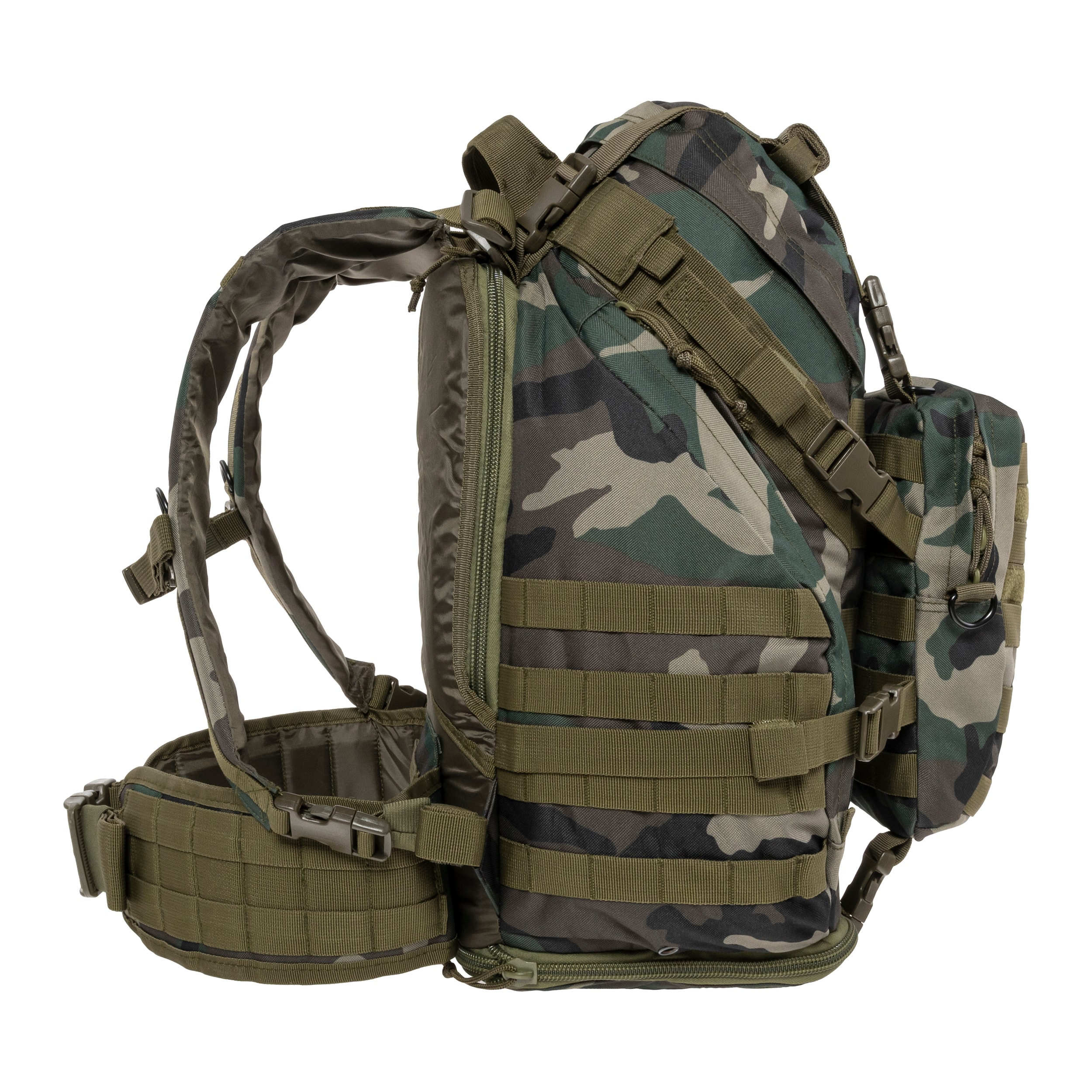 Camo Military Gear - Overloard Rucksack 60 l - Woodland
