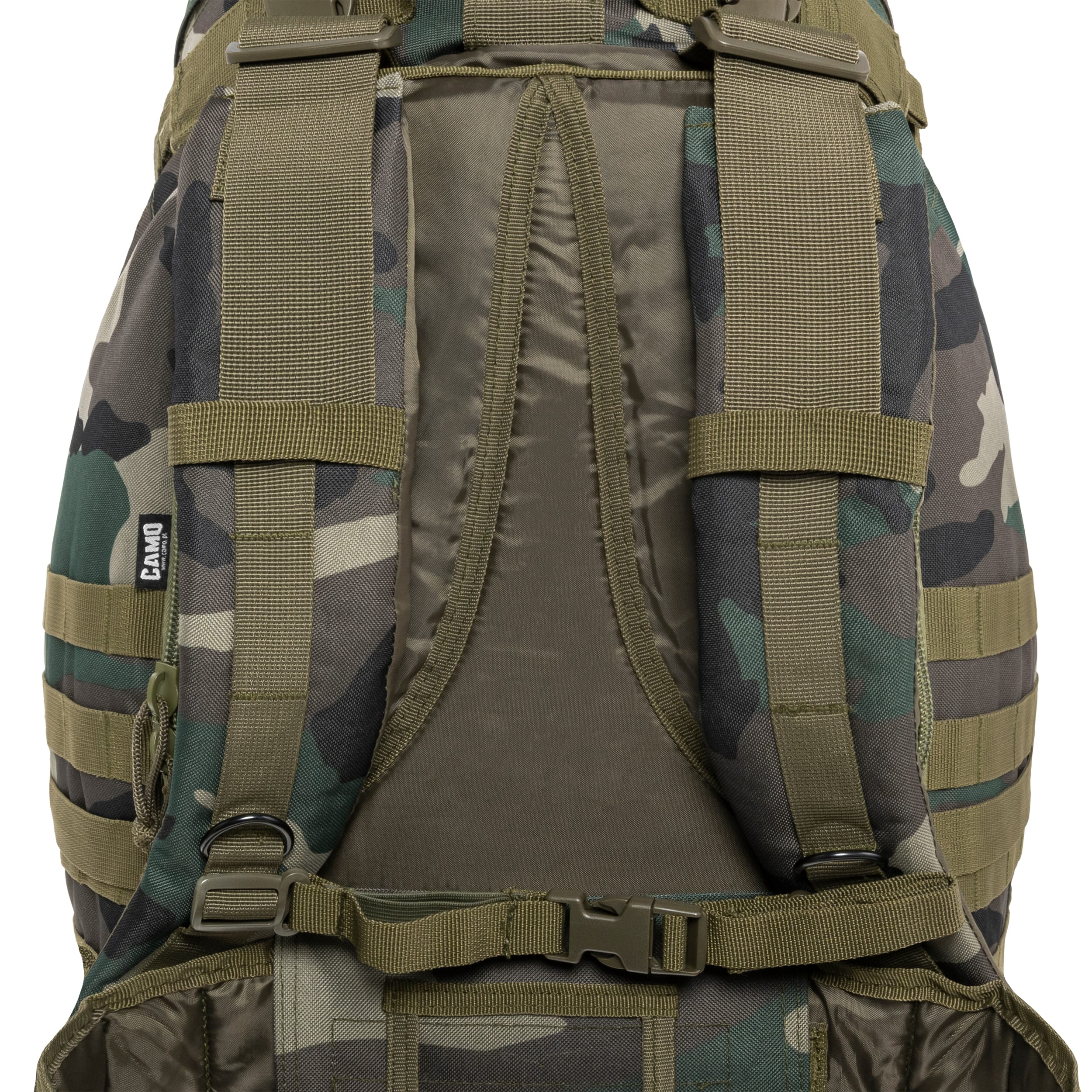 Camo Military Gear - Overloard Rucksack 60 l - Woodland
