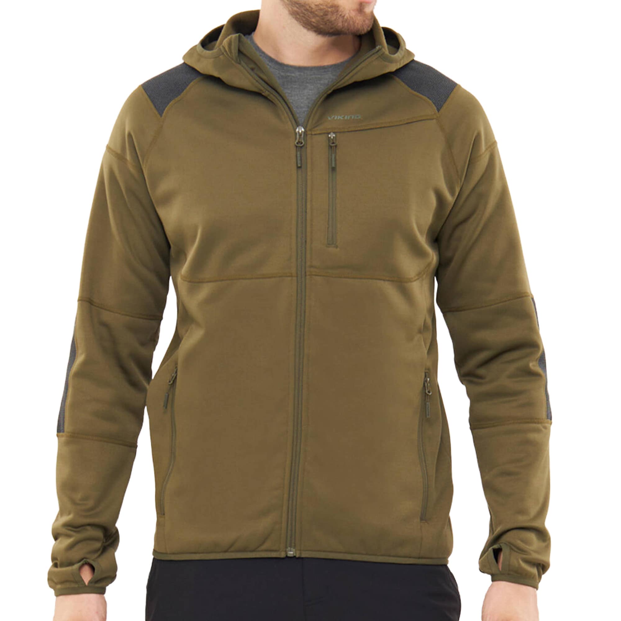 Viking - Yosemite Hoodie Man - Sweatshirt - Khaki