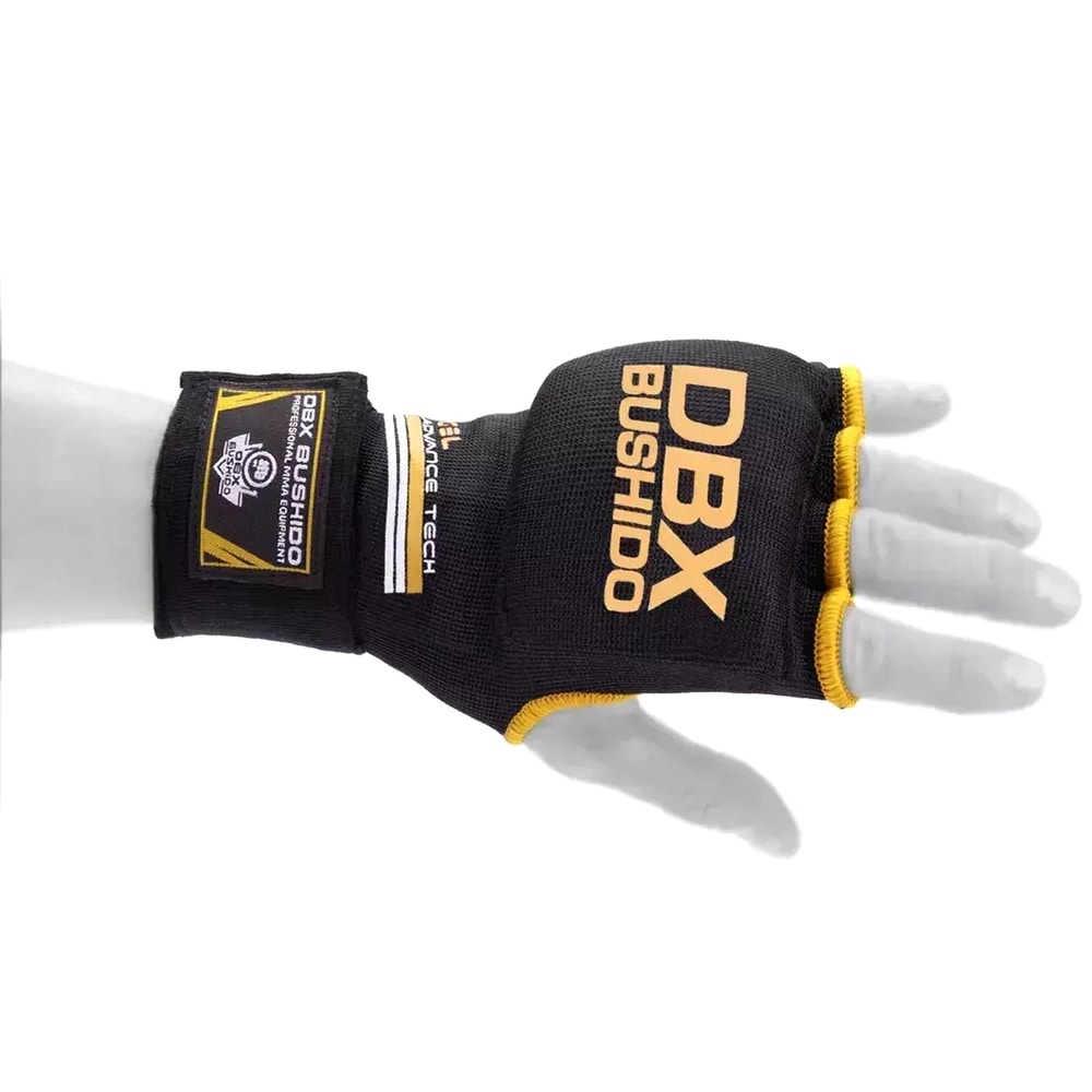 DBX Bushido - Gel-Handschuhe/Bandagen - Schwarz/Gold