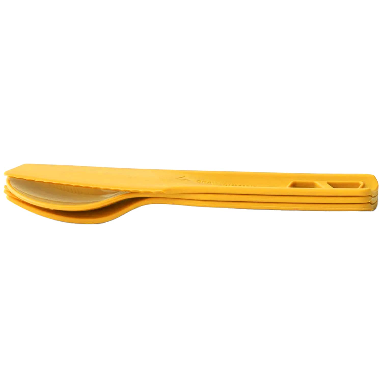 Sea to Summit - Passage Cutlery Set 3P - Besteckset - Arrowwood Yellow