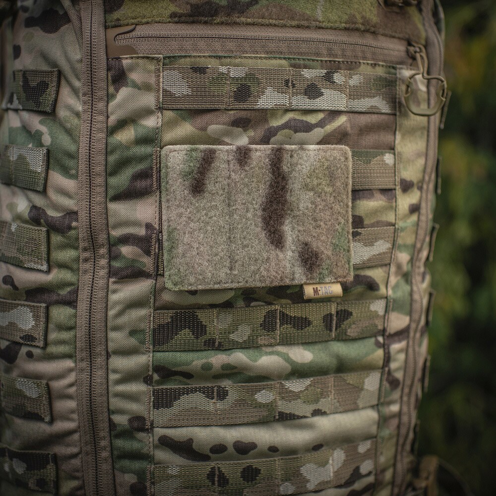 M-Tac - MOLLE - Velcro-Klettfläche für Aufnäher 120 x 85 mm - MultiCam