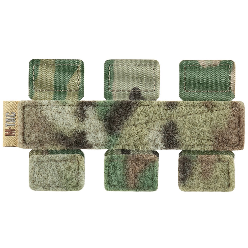 M-Tac - MOLLE - Velcro-Klettfläche für Aufnäher 120 x 26 mm - MultiCam