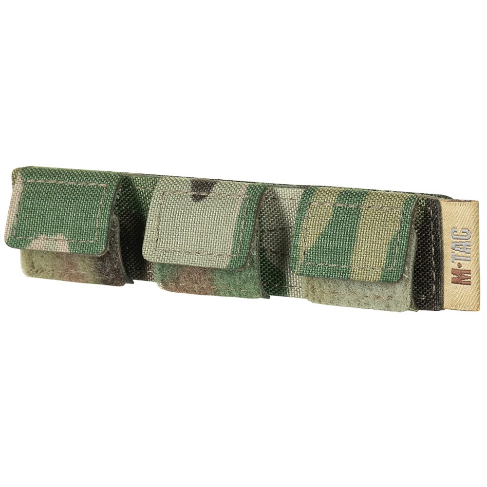 M-Tac - MOLLE - Velcro-Klettfläche für Aufnäher 120 x 26 mm - MultiCam