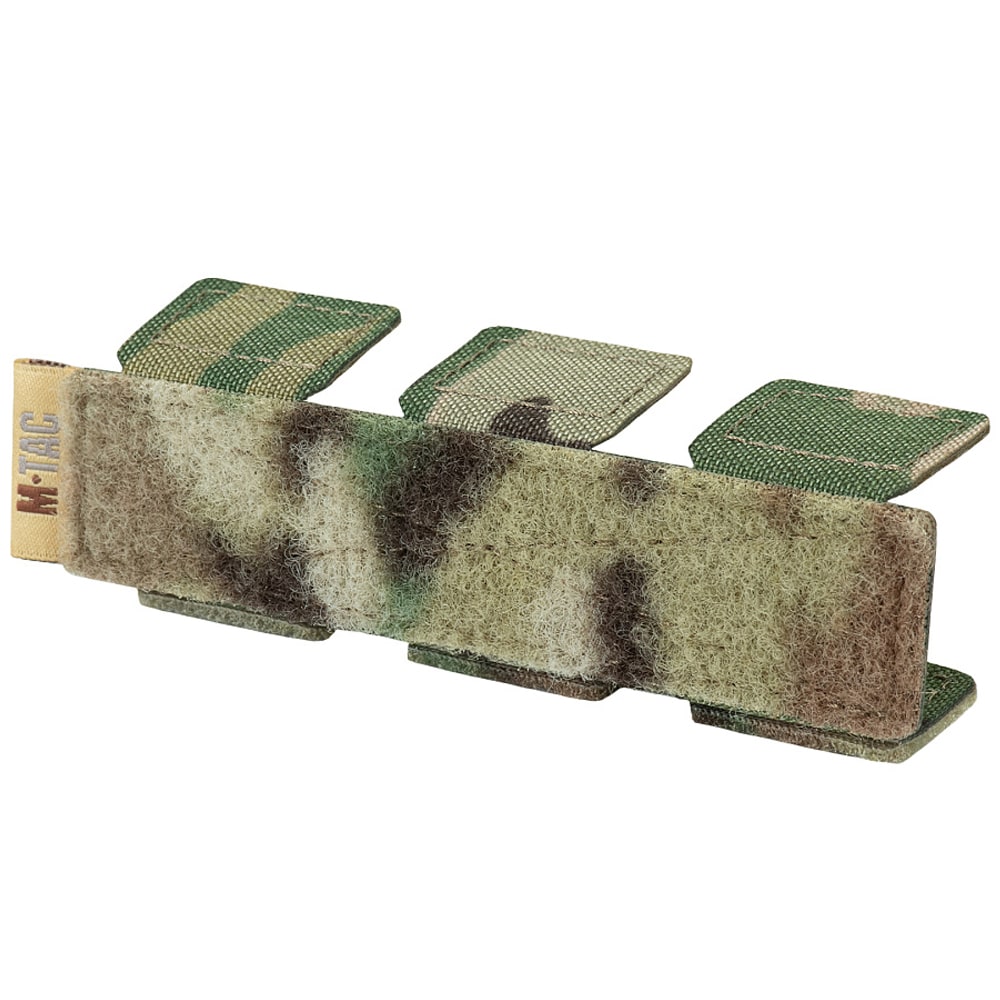 M-Tac - MOLLE - Velcro-Klettfläche für Aufnäher 120 x 26 mm - MultiCam