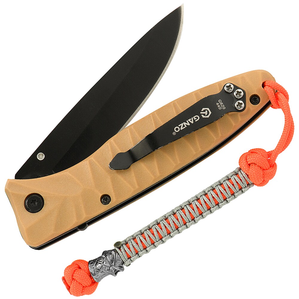 M-Tac - Paracord Schlüsselanhänger Ninja - Orange