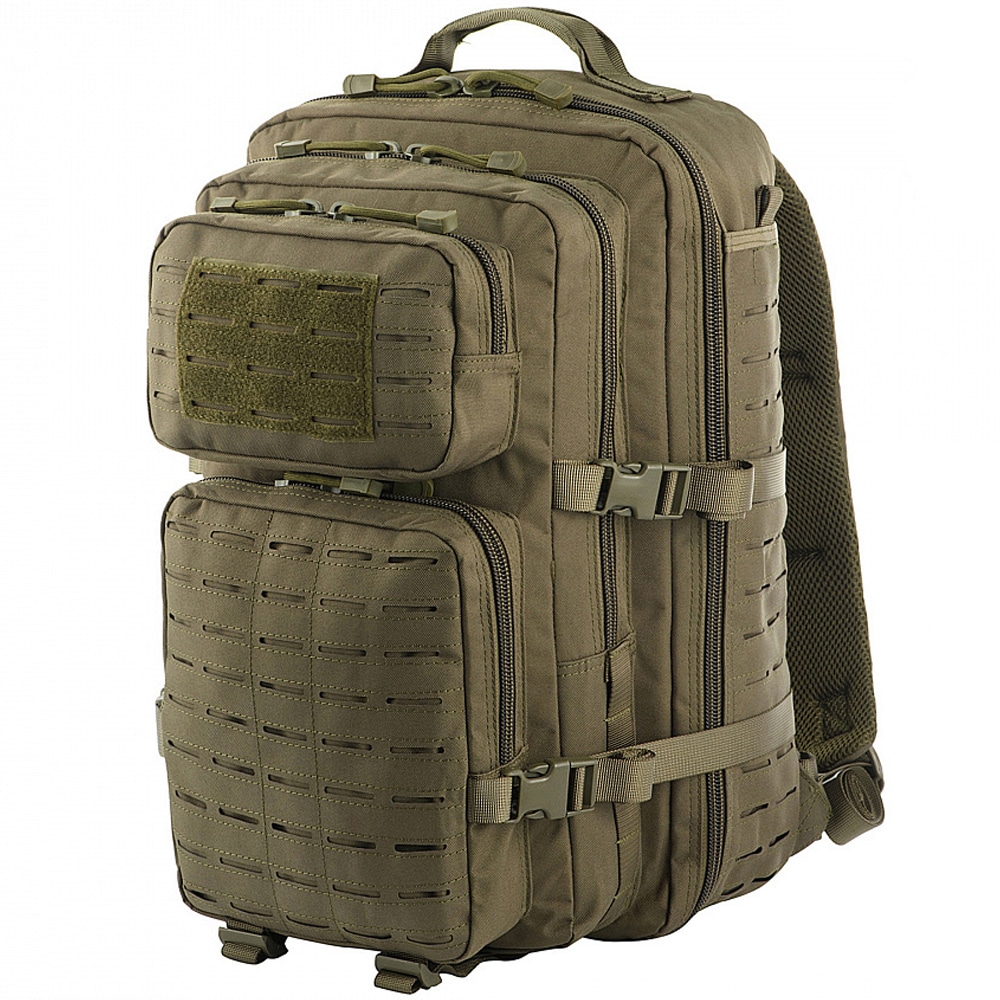 M-Tac - Large Assault Pack Laser Cut Rucksack 36 l - Dark Olive