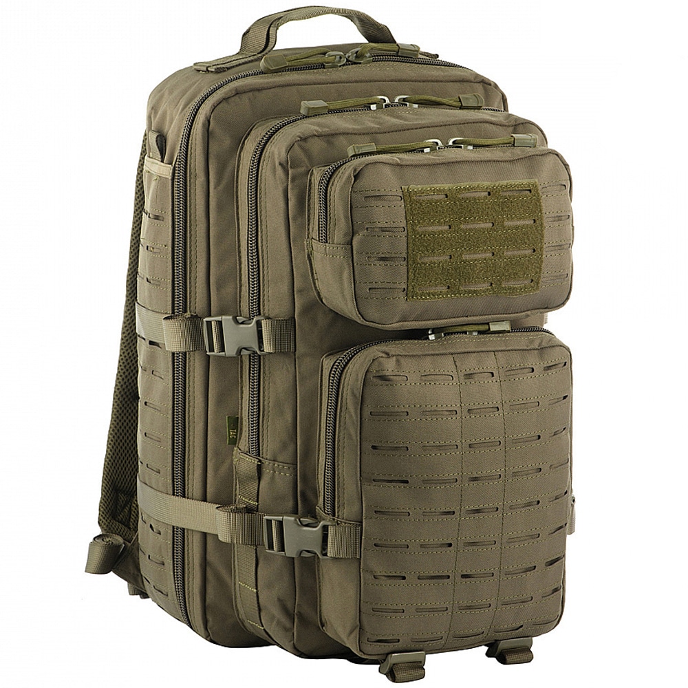 M-Tac - Large Assault Pack Laser Cut Rucksack 36 l - Dark Olive