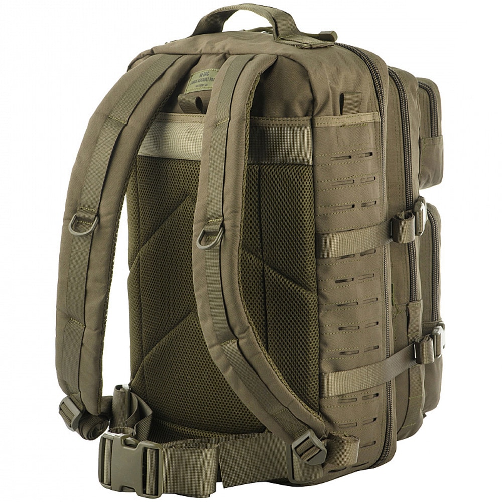 M-Tac - Large Assault Pack Laser Cut Rucksack 36 l - Dark Olive