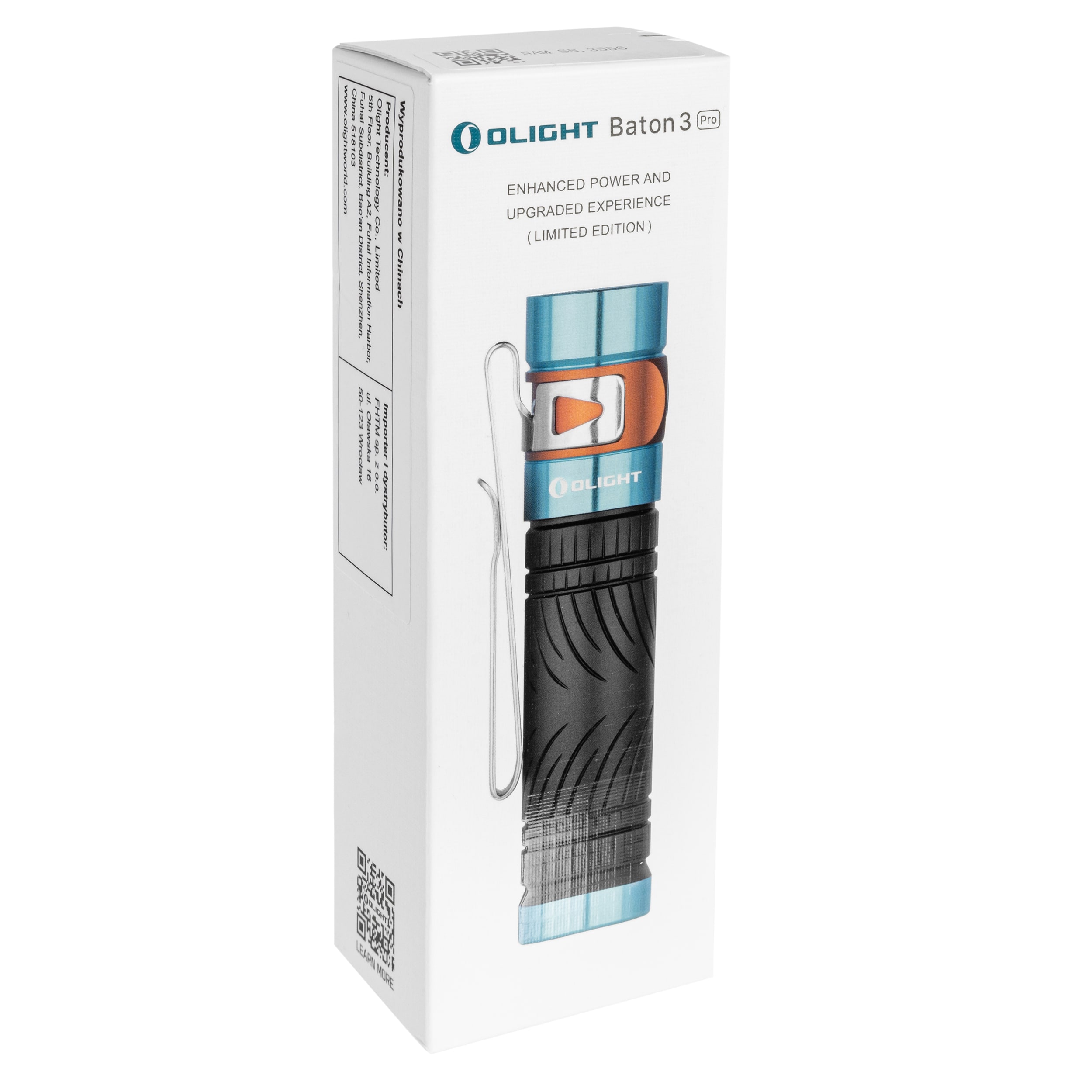 Olight - Baton 3 Pro Cool - Akku-Taschenlampe - White Limited Edition Roadster 