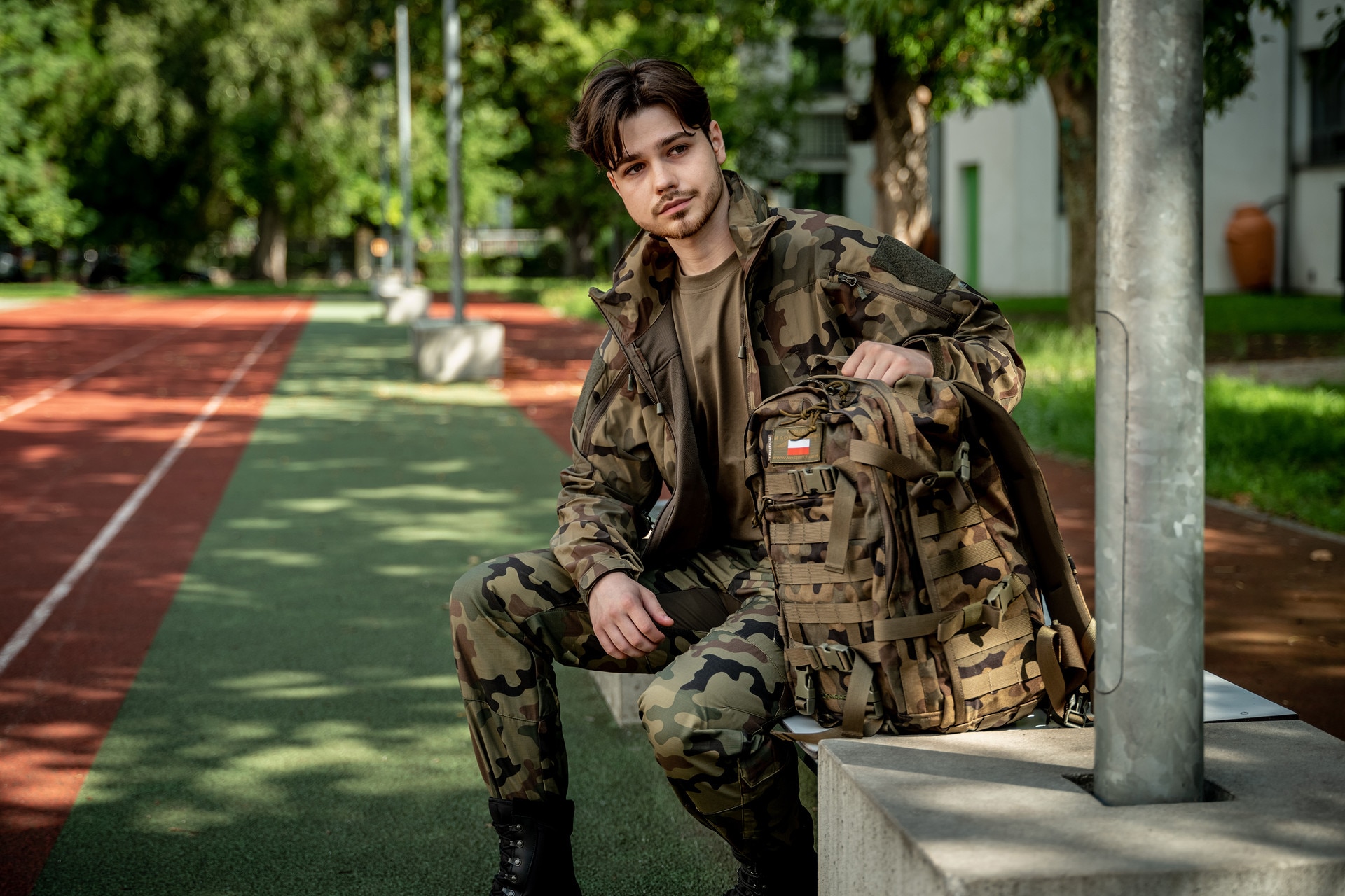 Helikon - Trooper StormStretch Softshell MK2 - Jacke - wz.93 Pantera PL Woodland