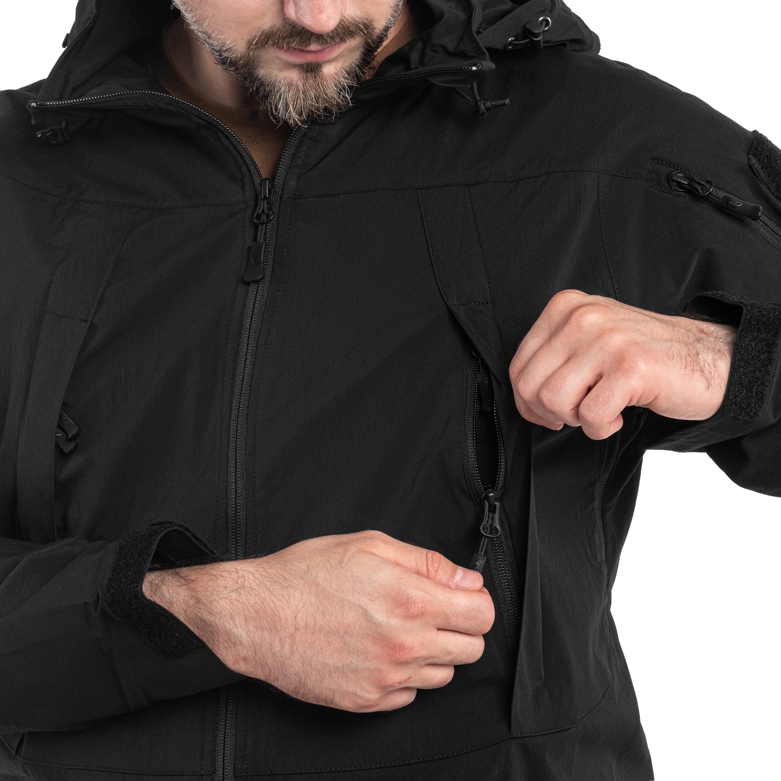 Helikon-Tex - Jacke Trooper StormStretch Softshell MK2 - Schwarz