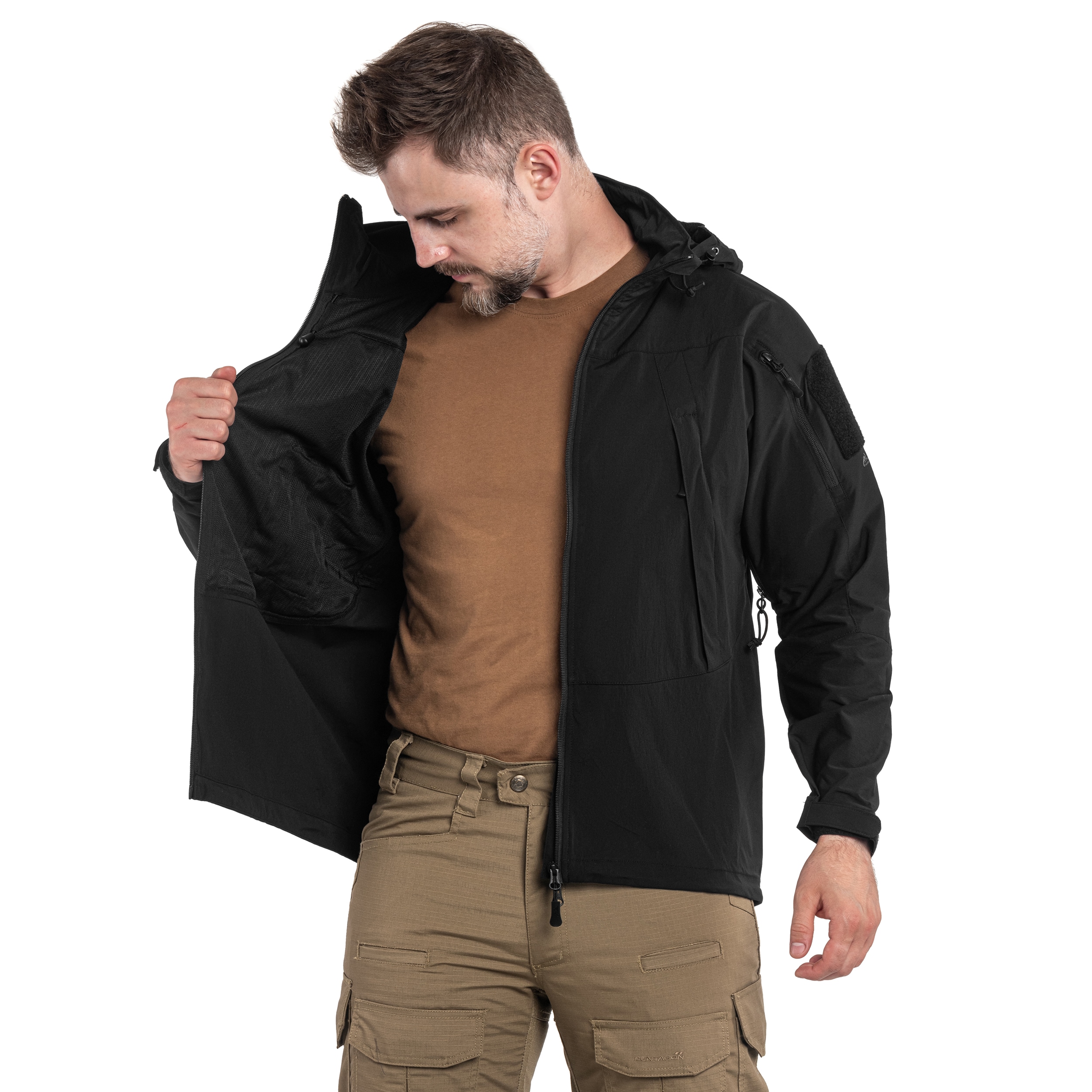 Helikon - Jacke Trooper StormStretch Softshell MK2 - Schwarz