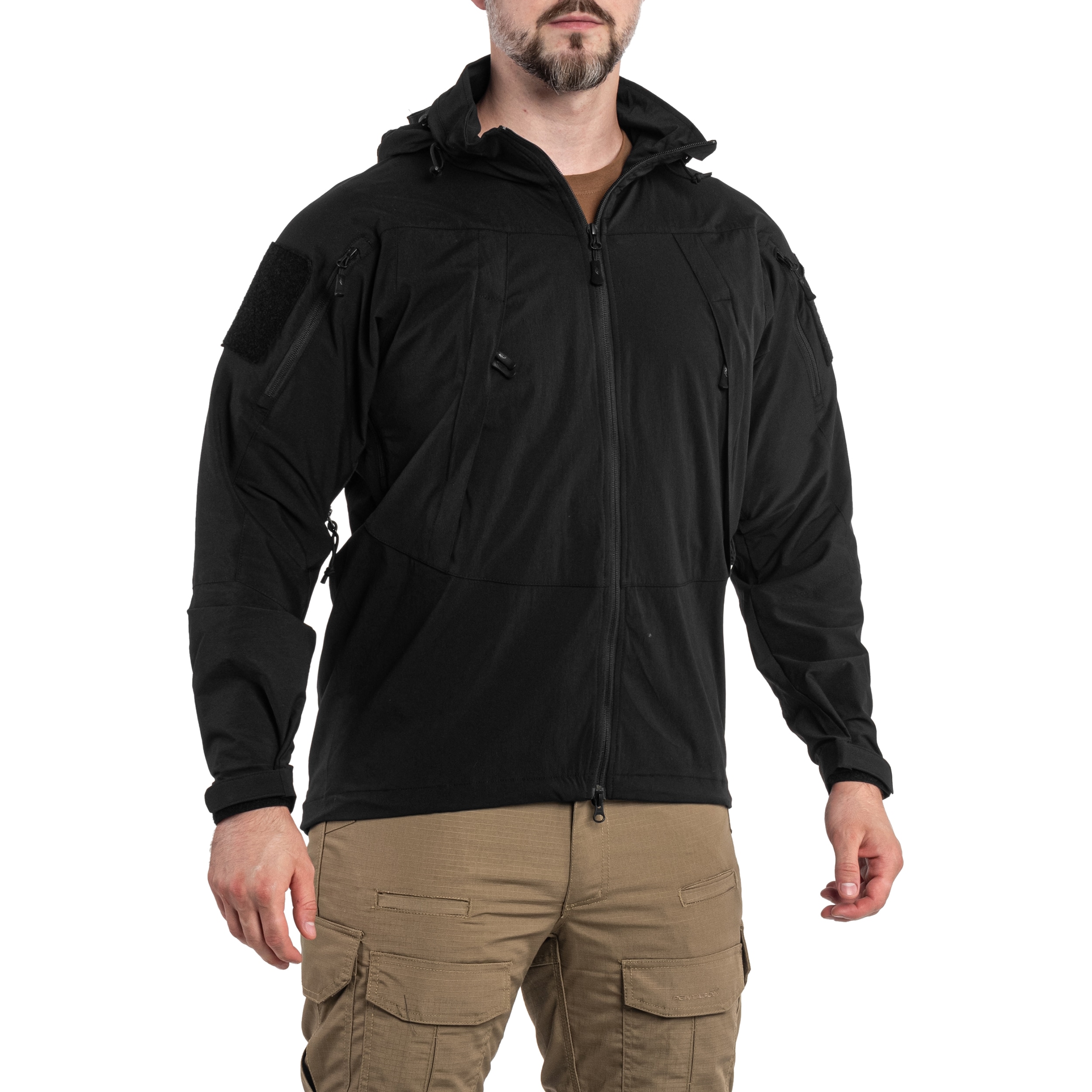 Helikon - Jacke Trooper StormStretch Softshell MK2 - Schwarz