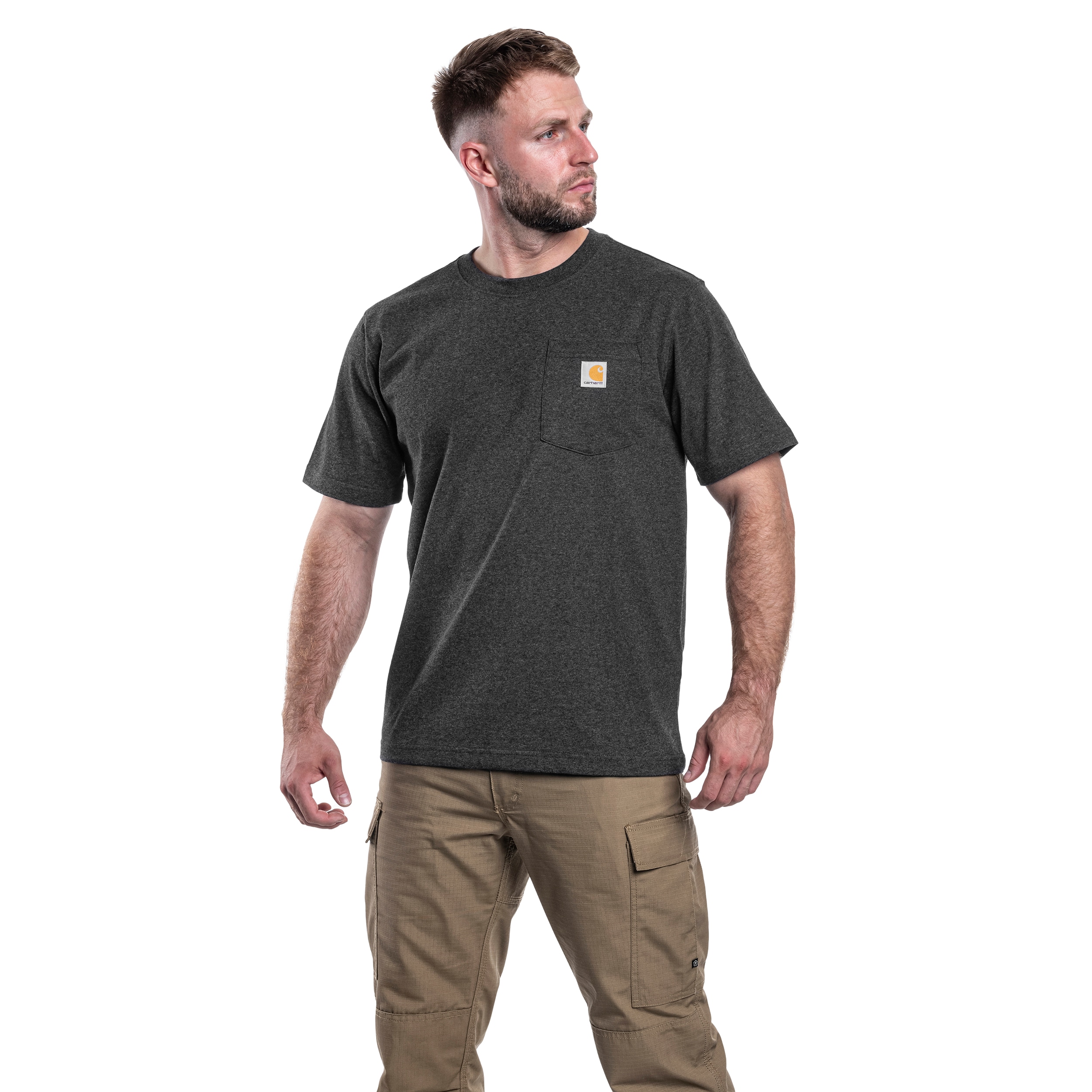 Carhartt - K87 Pocket T-Shirt - Carbon Heather