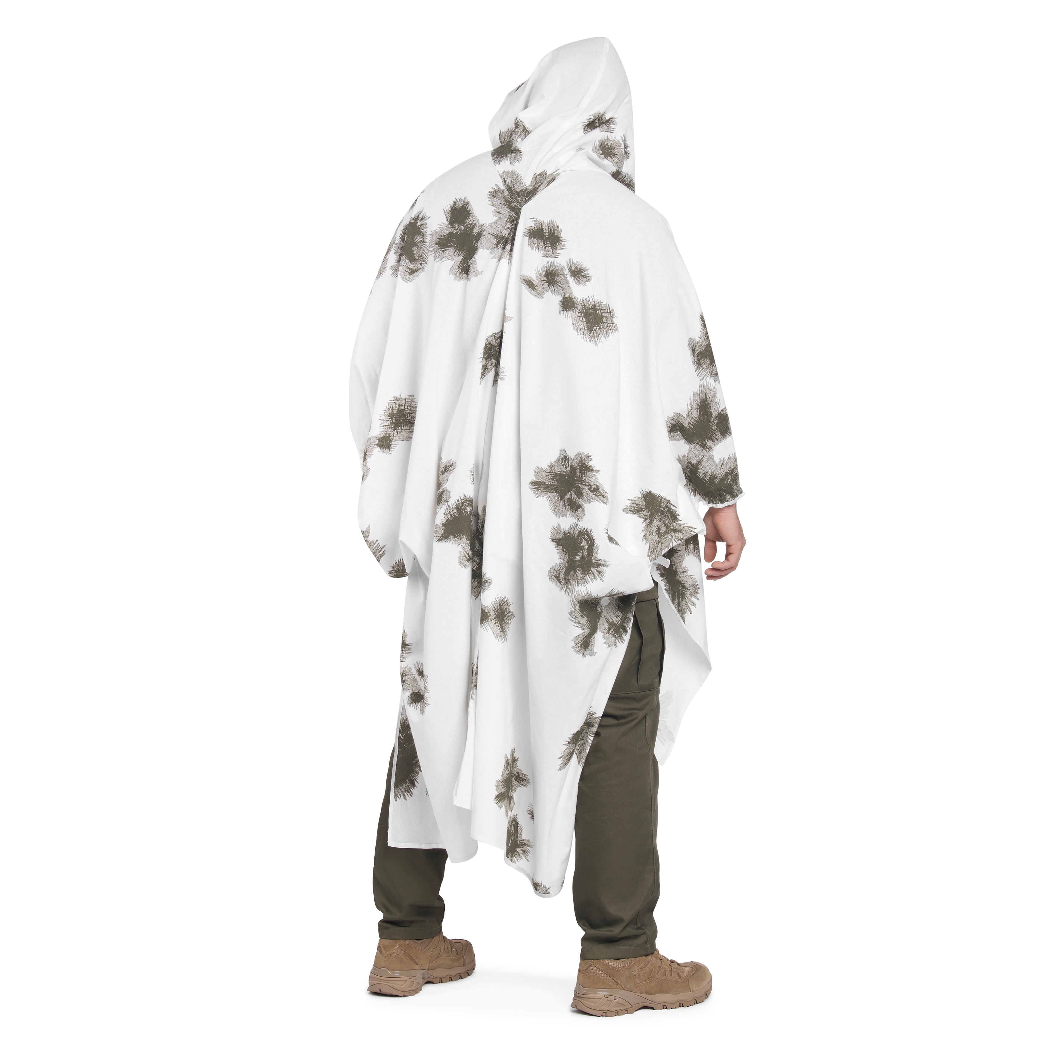 Mil-Tec - BW - Poncho - Snow Camo