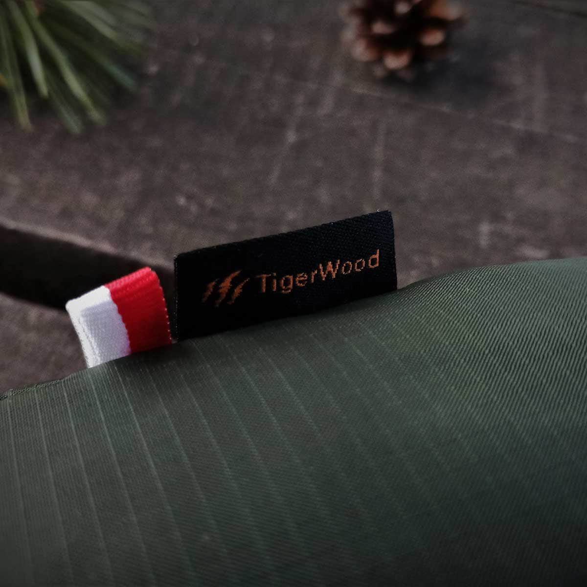 TigerWood - Ważka V2 - ultraleichte Hängematte - Long Green