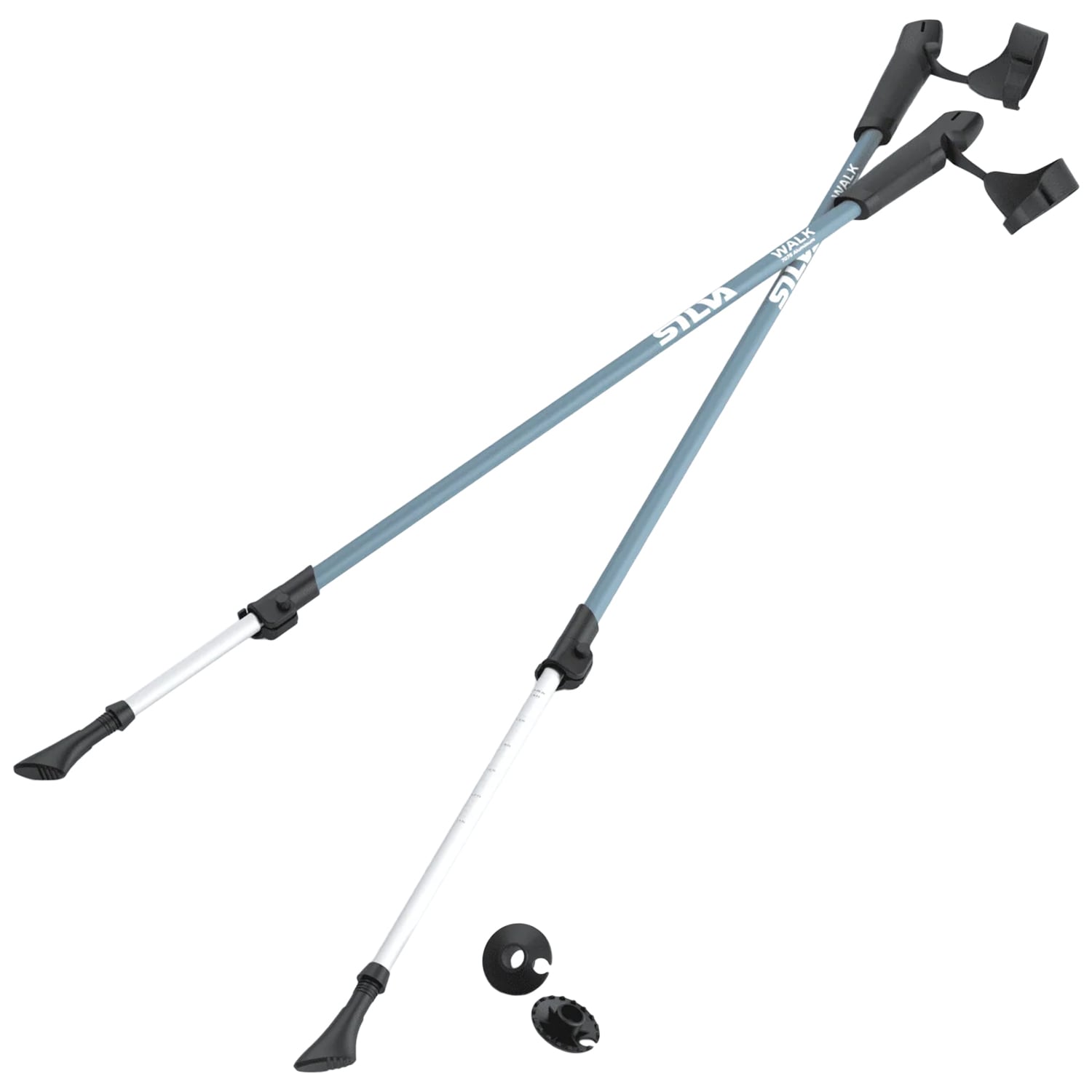 Silva - Walking Poles Aluminum - Nordic Walking Stöcke - Blue