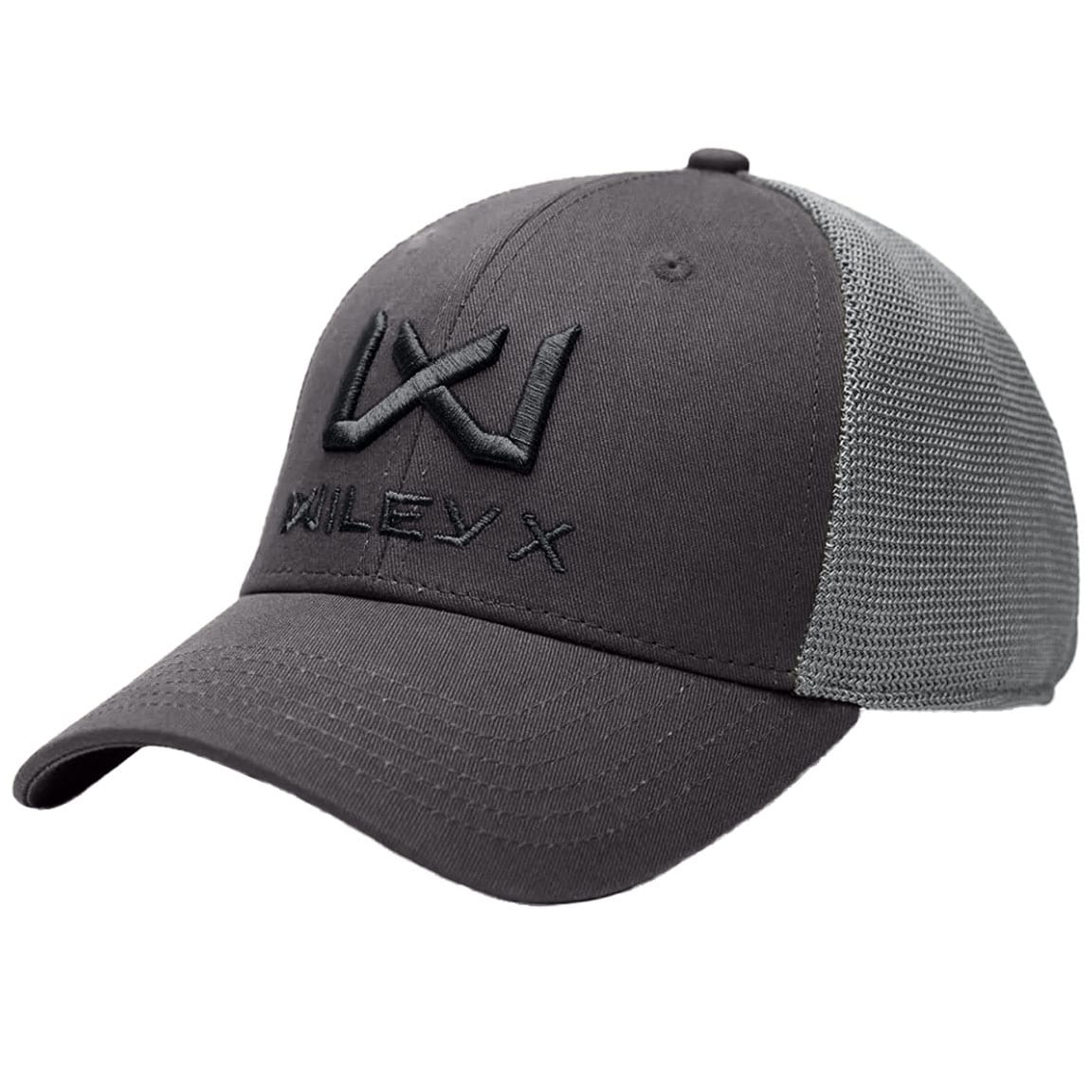 Wiley X - Trucker Cap - Basecap - Dark Grey/Black WX