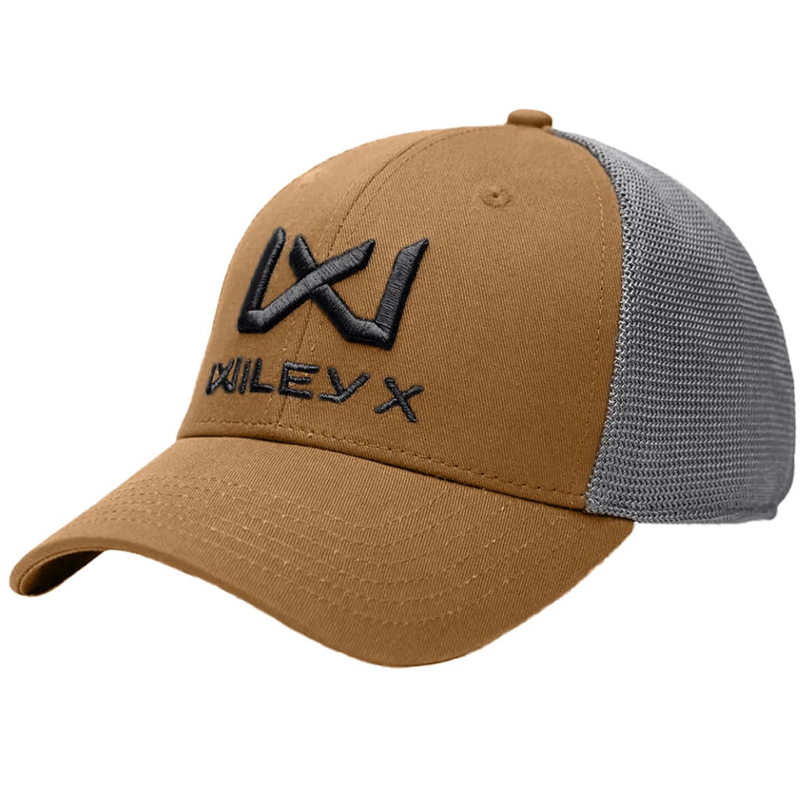 Wiley X - Trucker Cap Baseballkappe  - Tan/Grey/Black WX