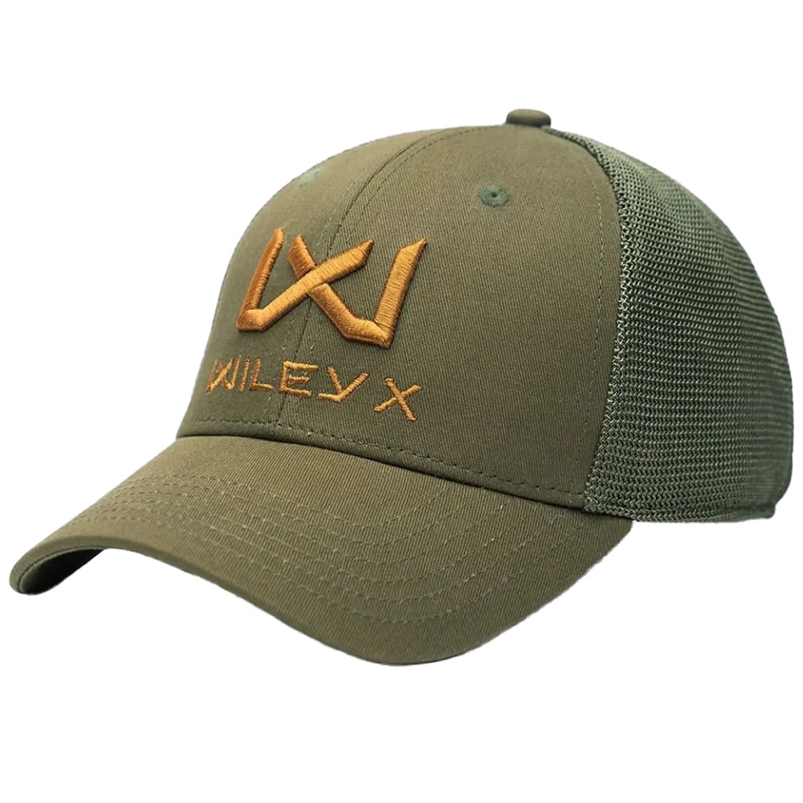 Wiley X - Trucker Cap Baseballkappe - Olive Green/Tan WX