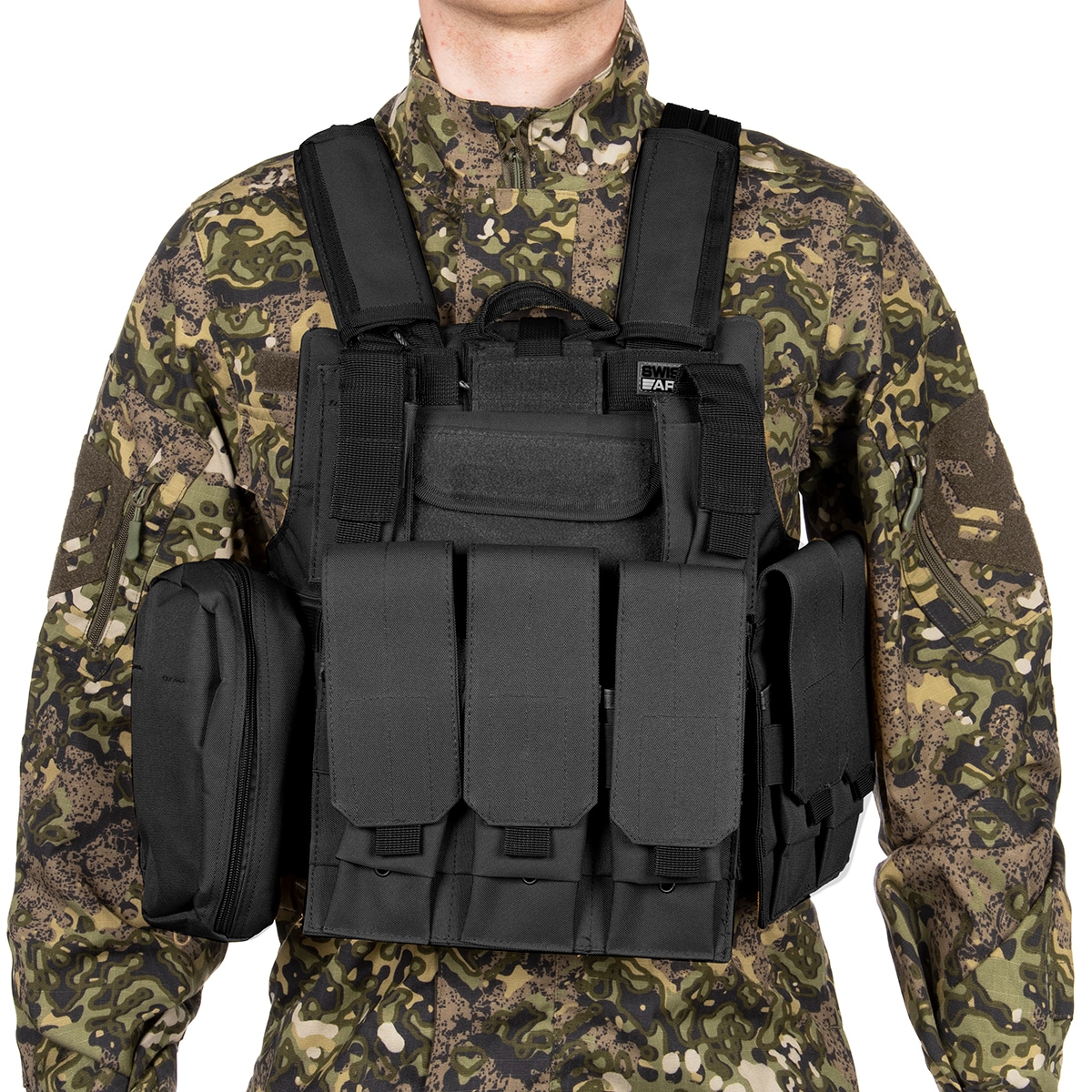 CyberGun - Swiss Arms Ciras - Taktische Weste - Black