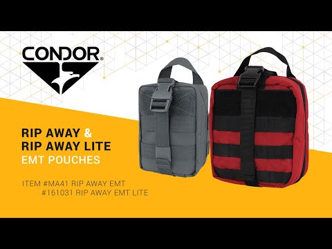 Condor - Rip-Away Erste-Hilfe-Set - Red