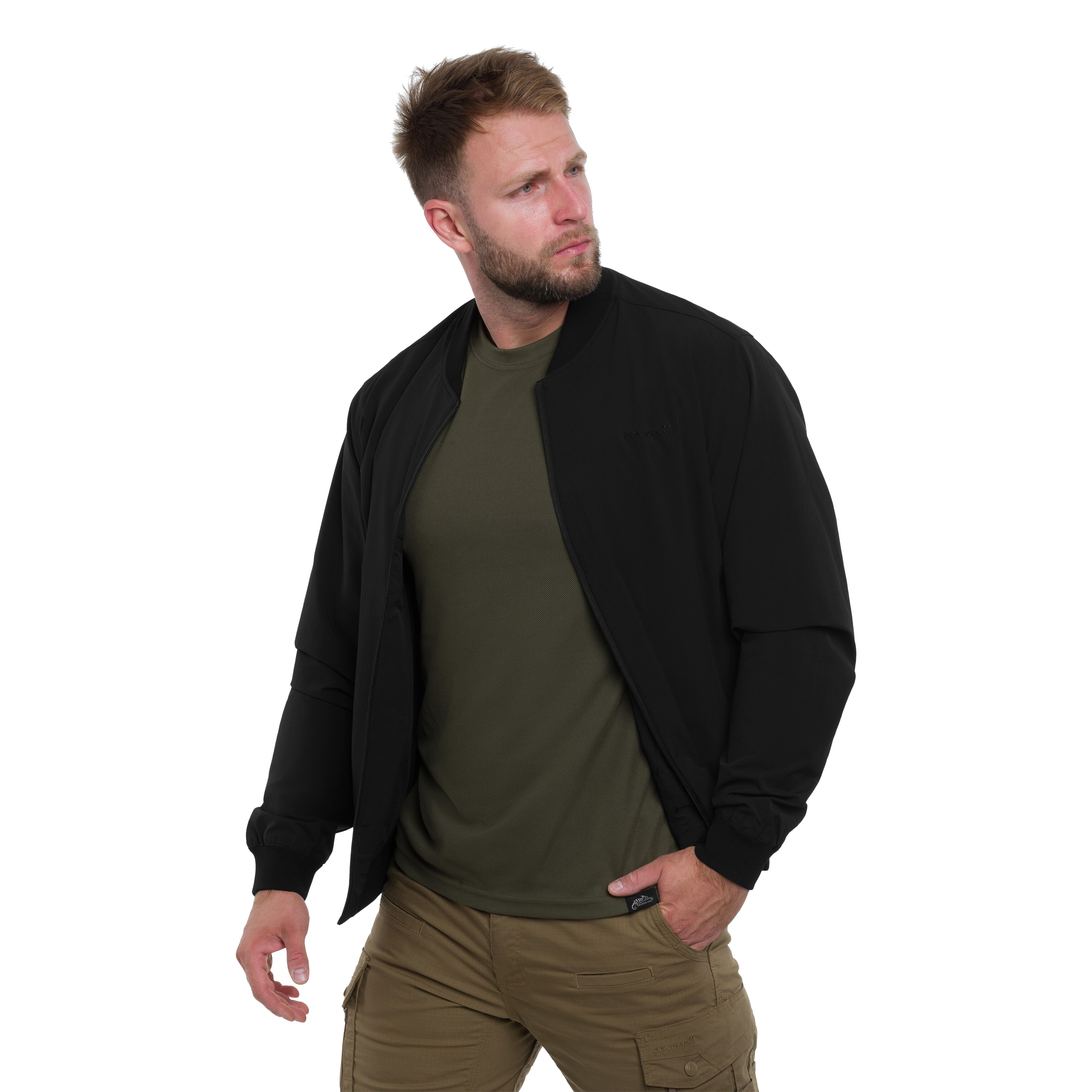 Pentagon - M.A.P1 Flight Jacket - Jacke - Black