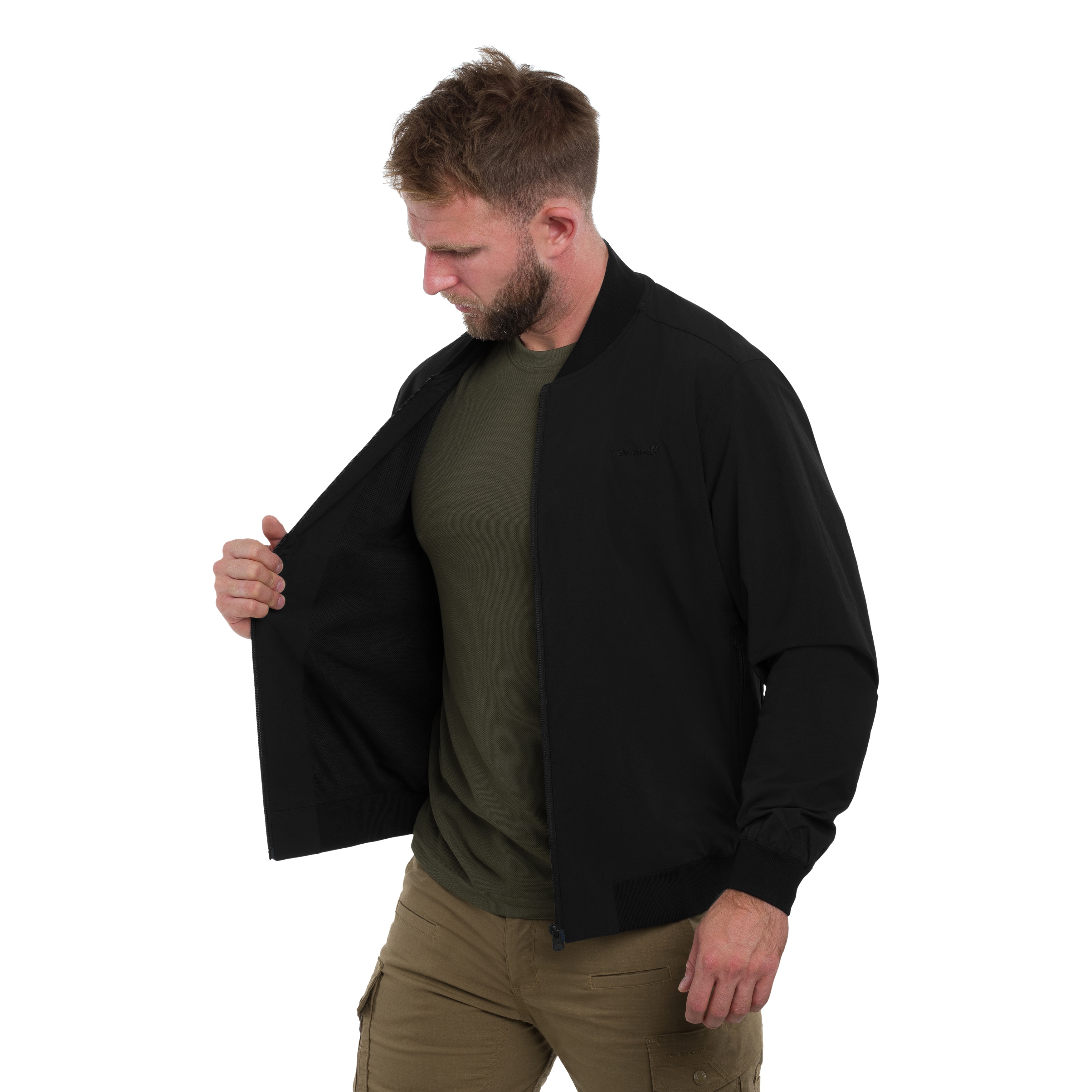 Pentagon - M.A.P1 Flight Jacket - Jacke - Black