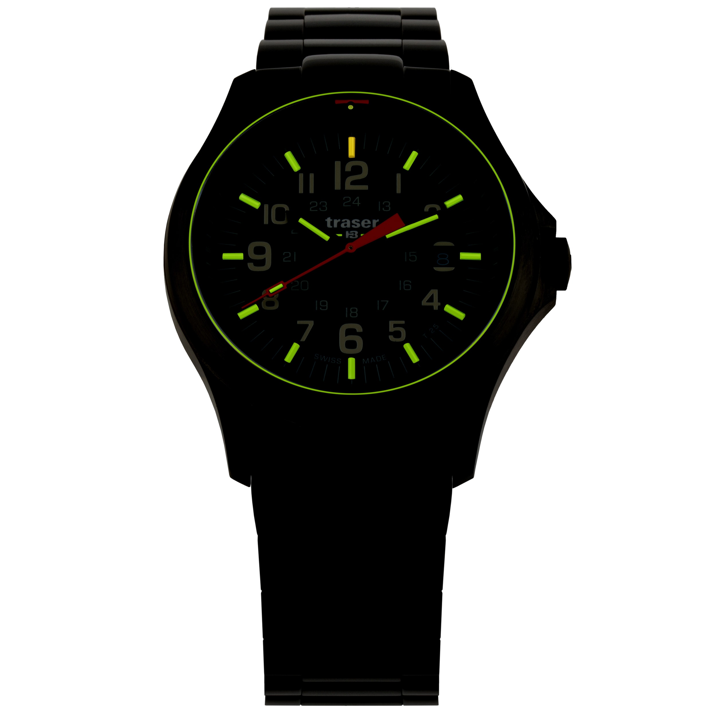 Traser - P67 Officer Pro SS - Armbanduhr - Blue