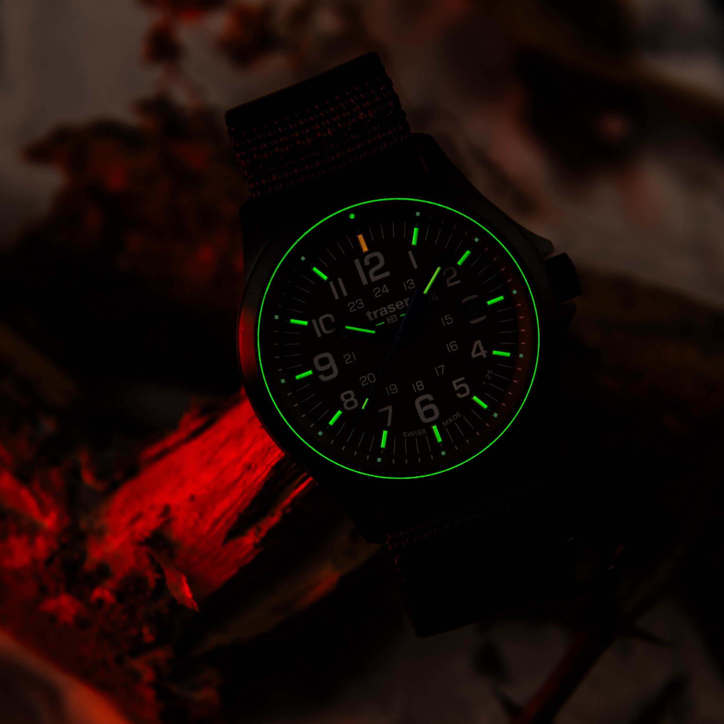 Traser - P67 Officer Pro TS Uhr - Khaki/Black