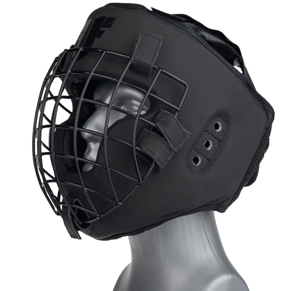 Fighter - Shock Head Guard Boxhelm - Black