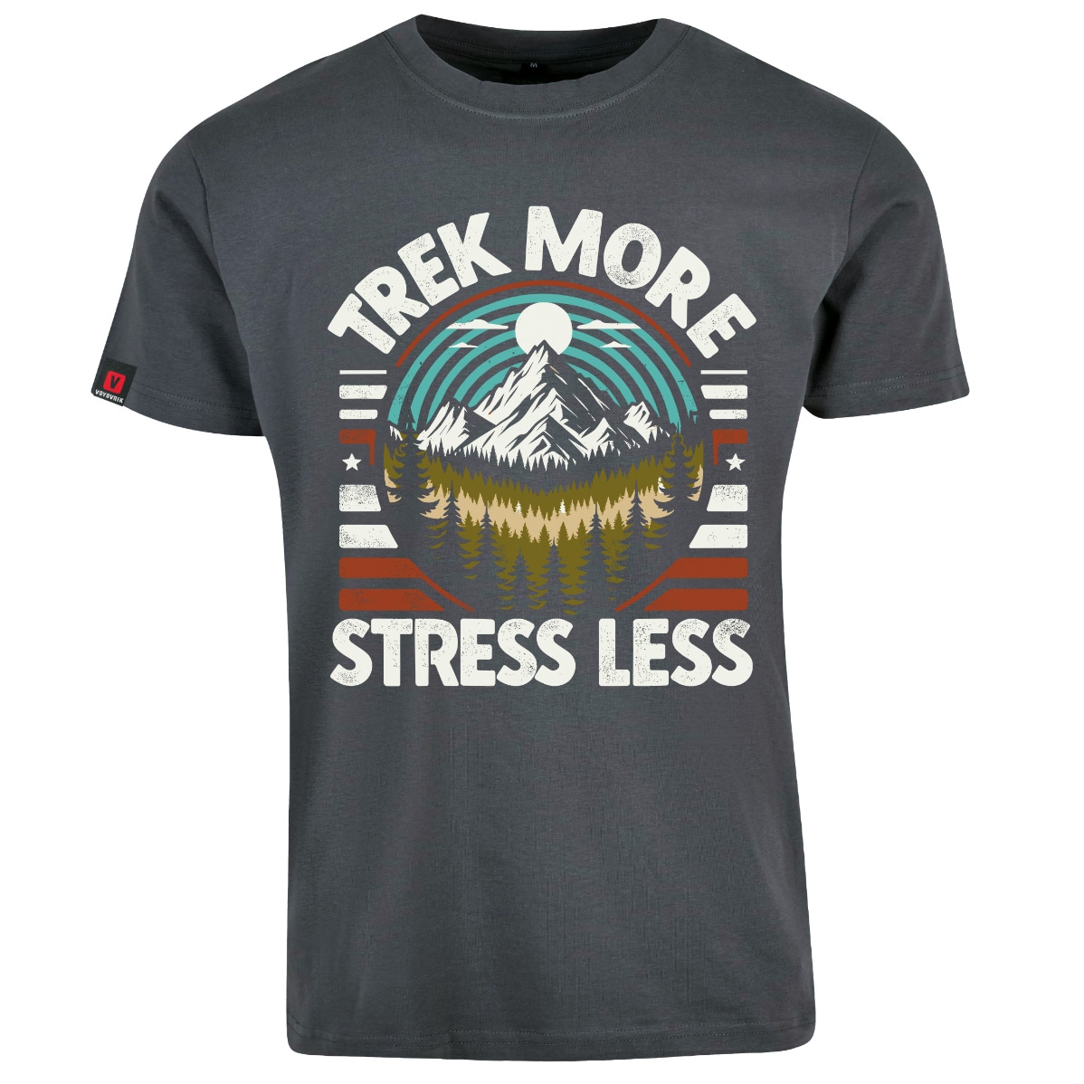 Voyovnik - Trek More - T-Shirt - Grau