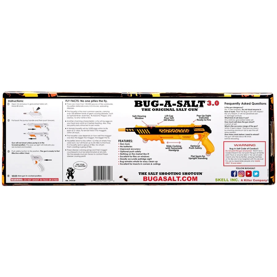Bug-A-Salt - 3.0 Insektenpistole - Orange Crush