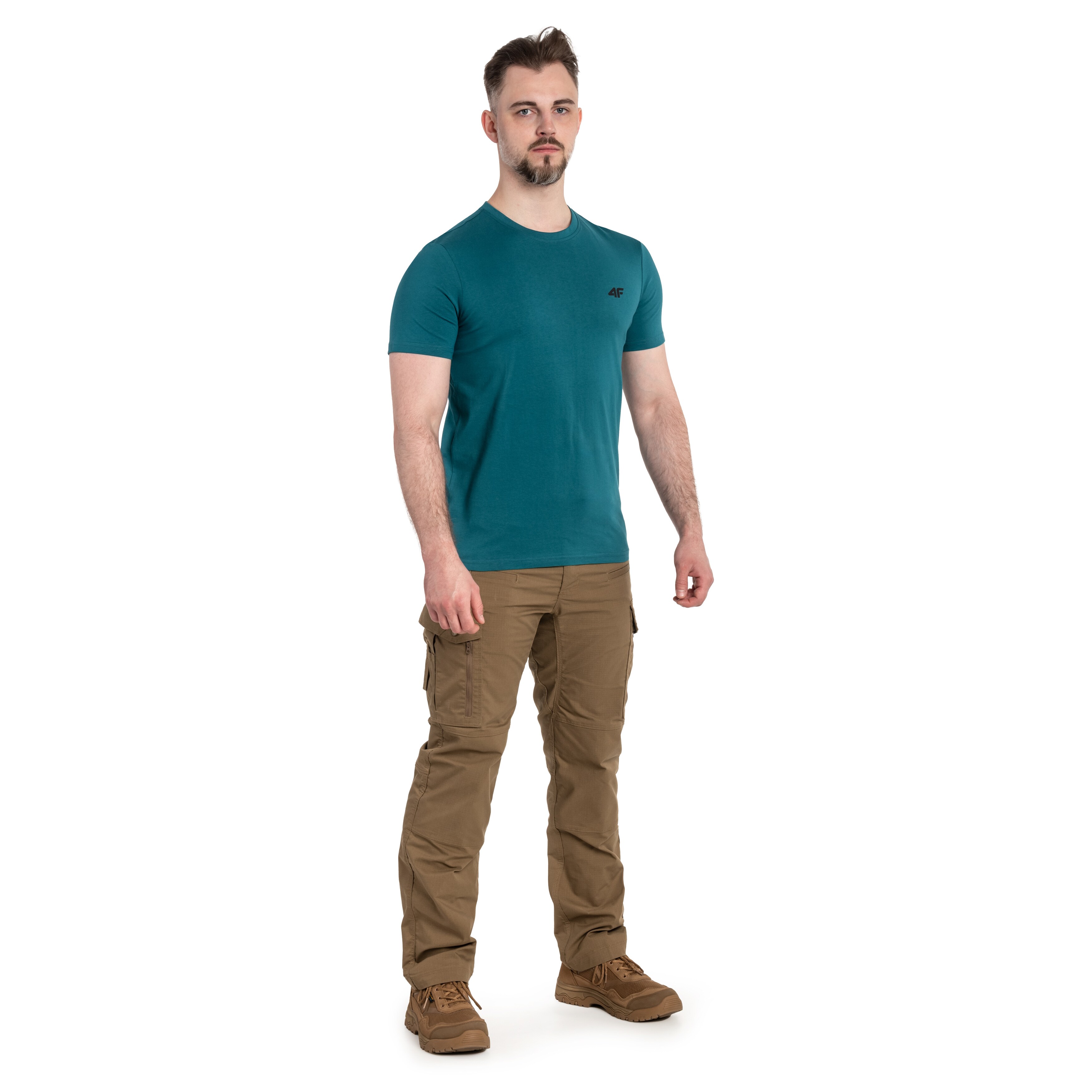 4F - M1154 - T-Shirt - Marine - 3 Stk.