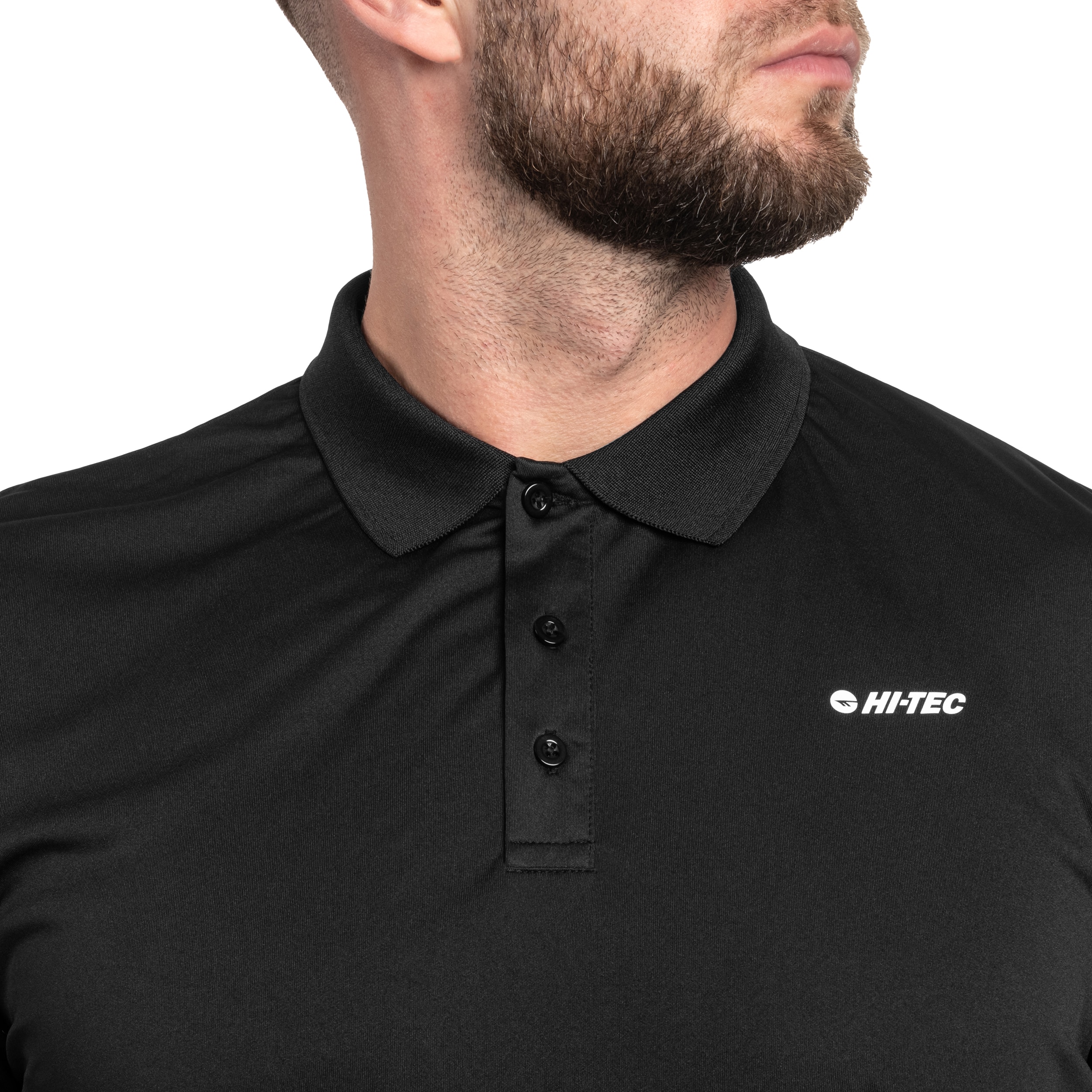 Hi-Tec - Helsi - Poloshirt - Black/White