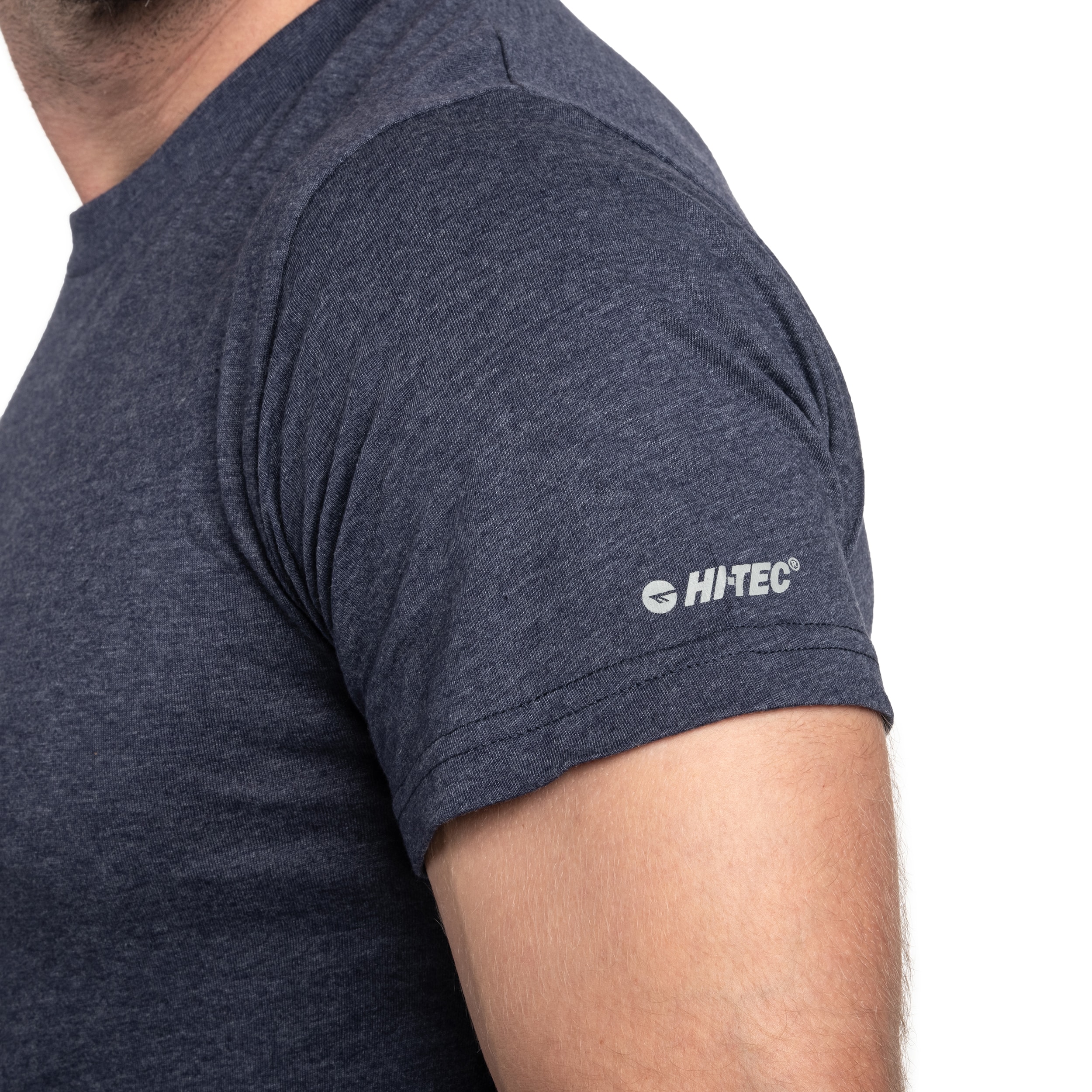 Hi-Tec - Plain - T-Shirt - Navy Melange