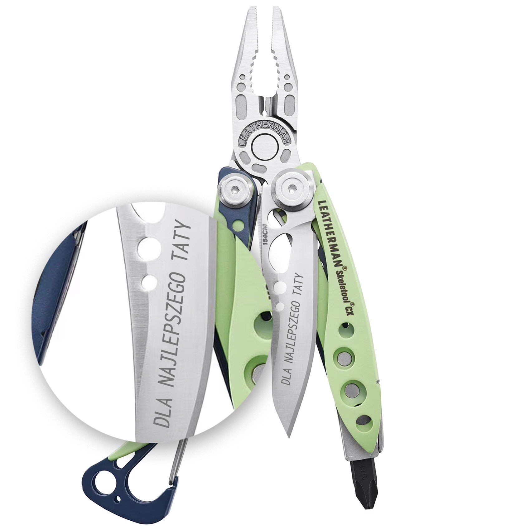 Leatherman - Multitool Skeletool CX - Verdant