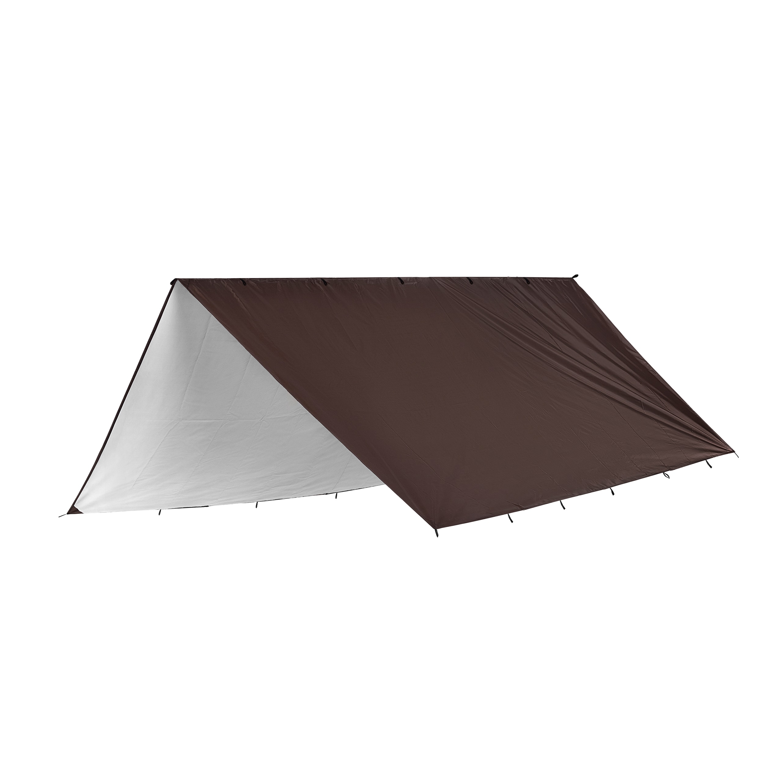 TigerWood - Termo Tarp 4,5 x 4,5 m - Zeltplane - Brown