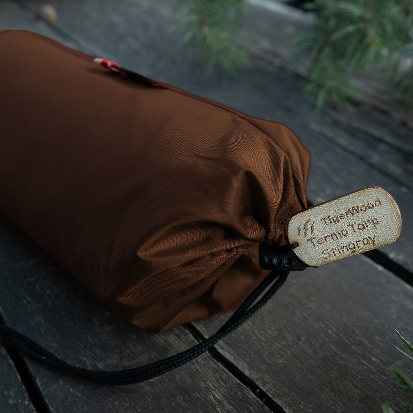 TigerWood - Termo Tarp StingRay 3,6 x 2,8 m - Zeltplane - Brown