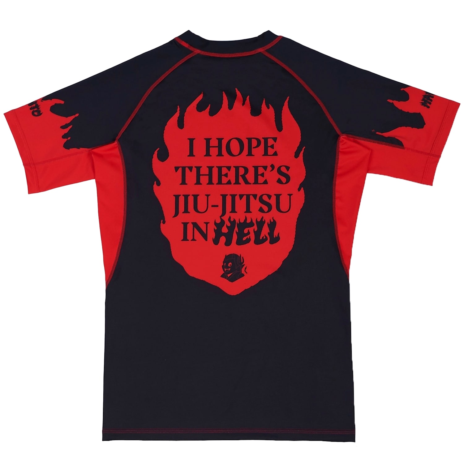 Manto - Rashguard Hell - Thermo-T-Shirt - Black