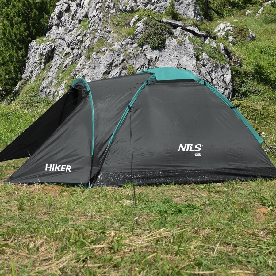 Nils Camp - Hiker NC6010 - 2-Personen-Zelt - Grau