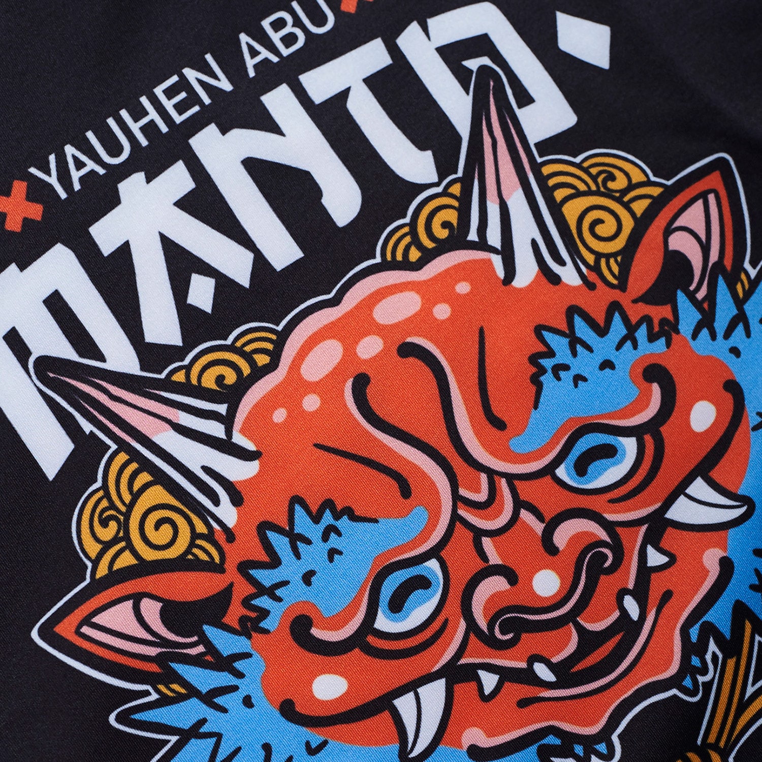 MANTO x Yauhen Abu rashguard ONI Thermoshirt - Black