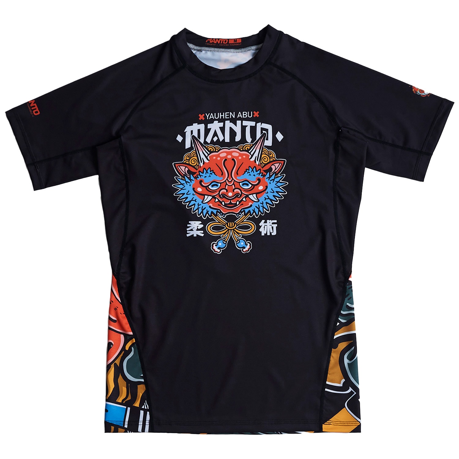 MANTO x Yauhen Abu rashguard ONI Thermoshirt - Black