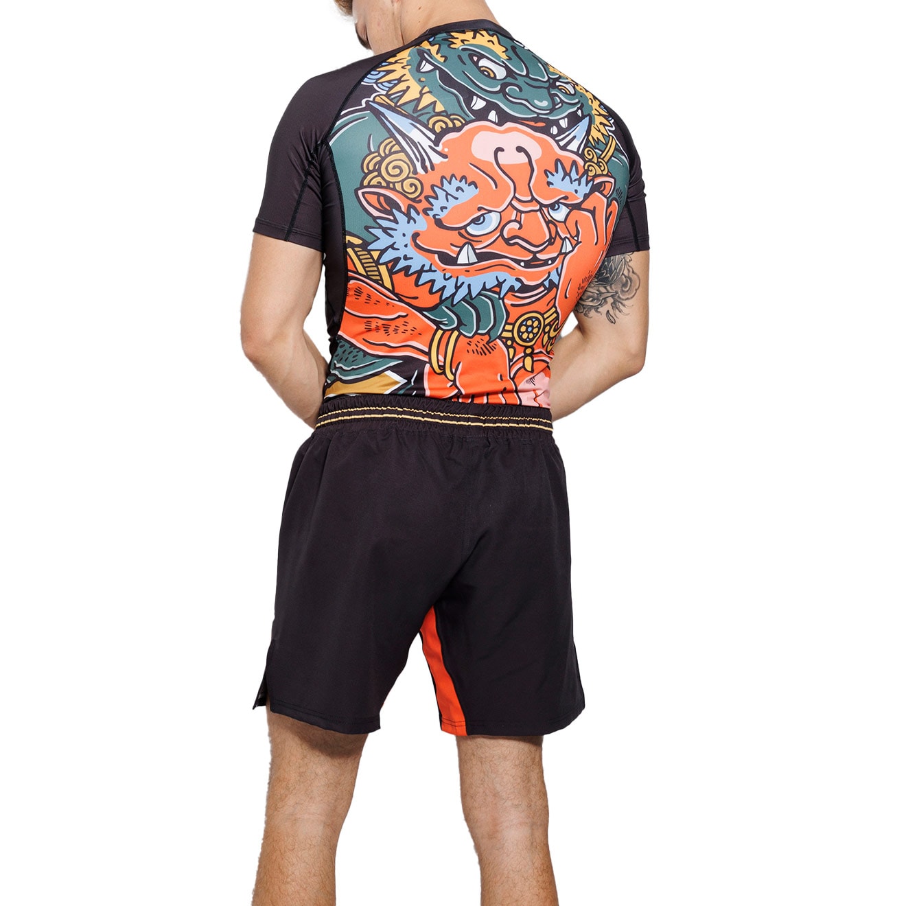 MANTO x Yauhen Abu rashguard ONI Thermoshirt - Black