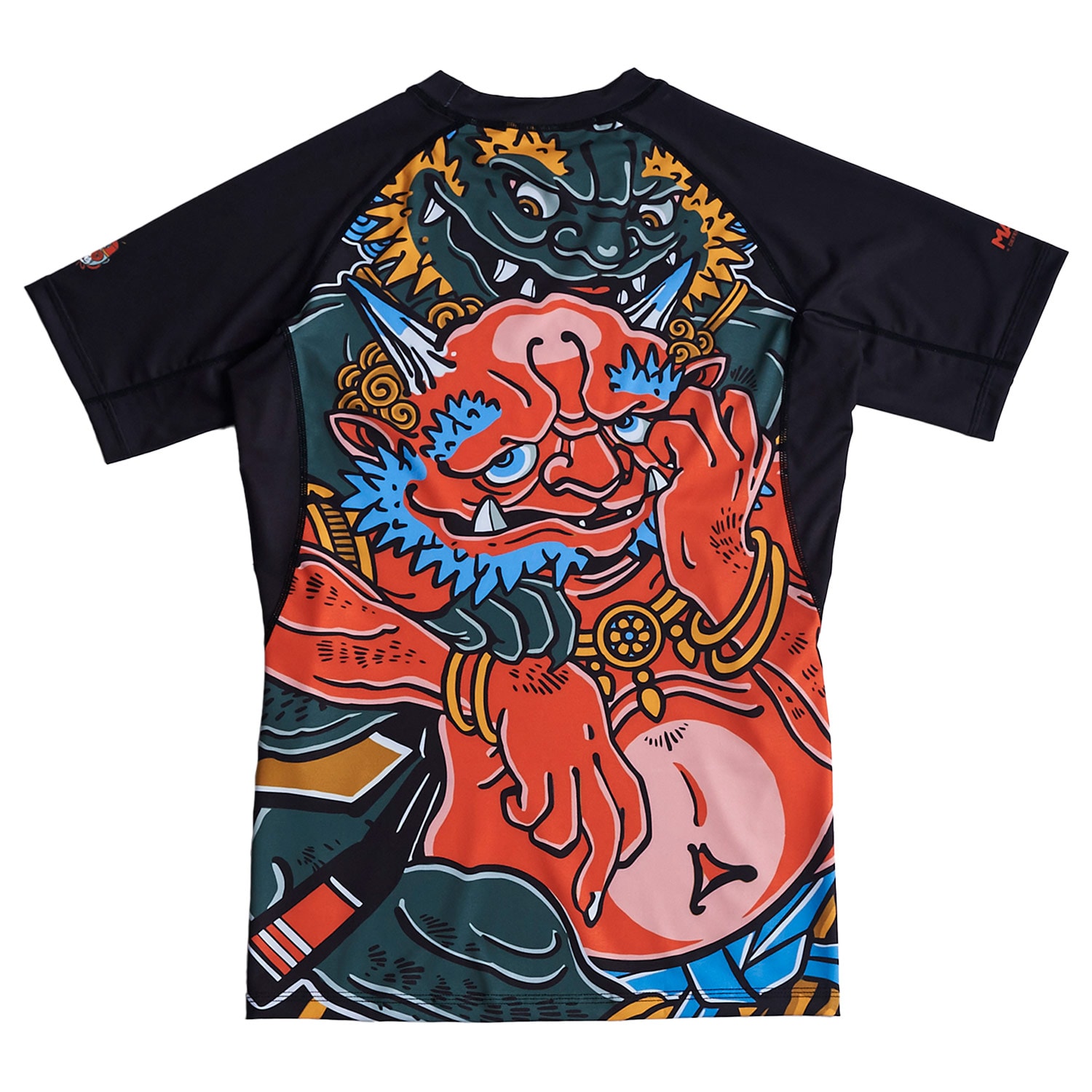 MANTO x Yauhen Abu rashguard ONI Thermoshirt - Black