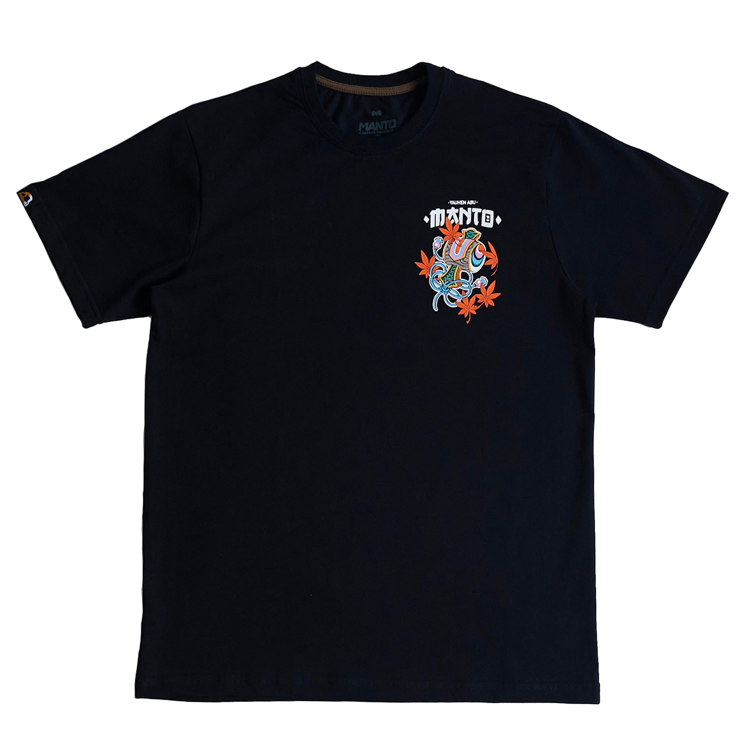 MANTO x Yauhen Abu - Fudo - T-Shirt - Black 